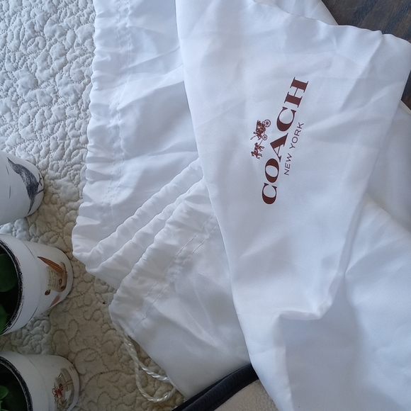 COACH COLOR BLOCK 30 TOTE WITH SATIN DUSTBAG - Picture 16 of 16